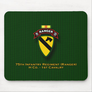 H Co, 75th Infantry - Rangers - 1st Cav - Vietnam Mouse Mat