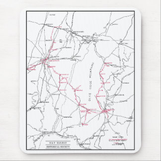 H&F System Map Mousepad