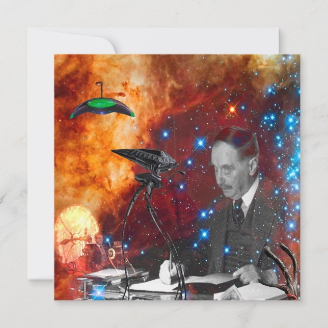 H.G.Wells  Card (Front)