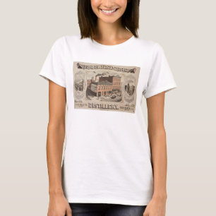 H.& H. Reiners Distillery Building In Brooklyn, Ny T-Shirt