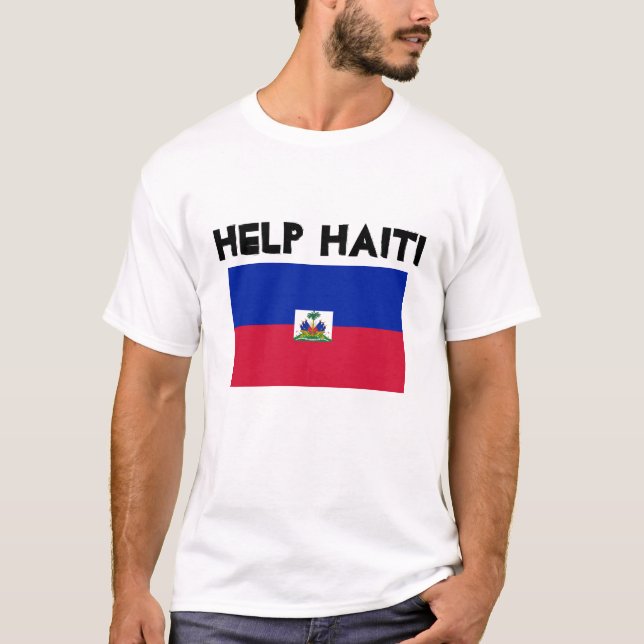 H, Help Haiti T-Shirt (Front)