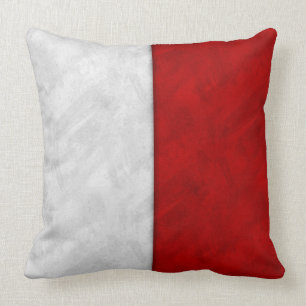 H Hotel Watercolor Nautical Signal Maritime Flag Cushion