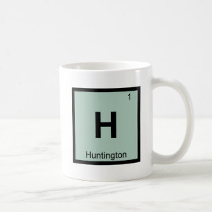 H - Huntington West Virginia Chemistry Symbol Coffee Mug