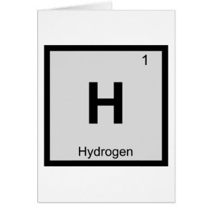 H - Hydrogen Chemistry Periodic Table Symbol