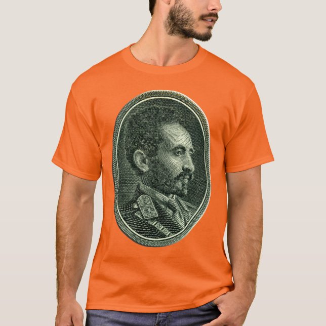 H.I.M. Haile Selassie I, Ras Tafari of Ethiopia T-Shirt (Front)