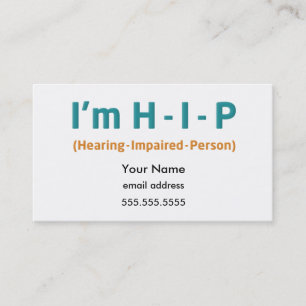 H-I-P ID Cards