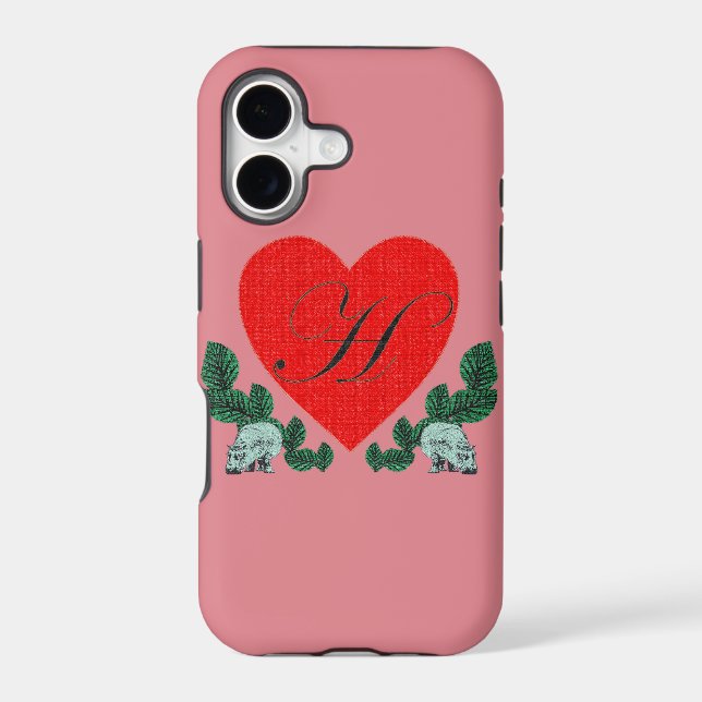 H in a heart (Back)