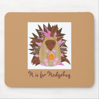 H is for Hedgehog Mouse Mat