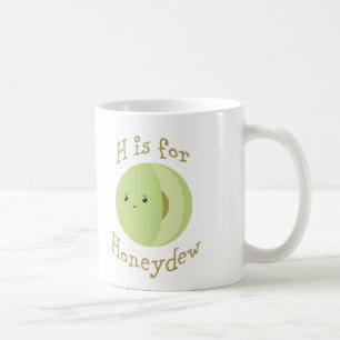 H is for Honeydew Coffee Mug