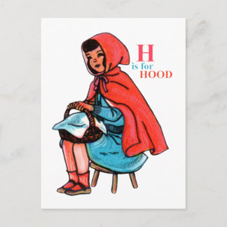 'H' is for Hood Postcard