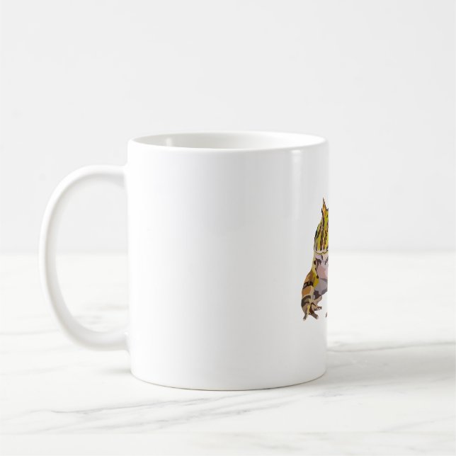 H is for Horned Frog Coffee Mug (Left)