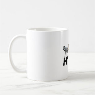 H is for Hyena Coffee Mug