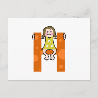 H is for postcard