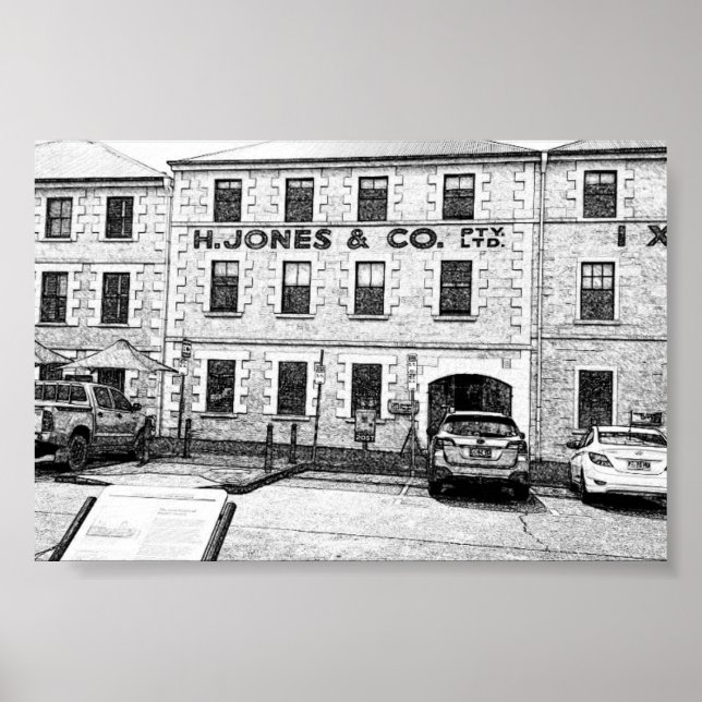 H Jones & Co Pty Ltd Poster (Front)