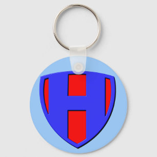 H KEY RING
