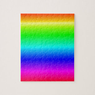 H Linear Gradient - Rainbow Jigsaw Puzzle