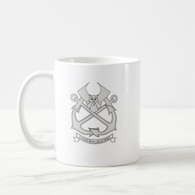 H.M.S. CHALLENGER Mess Hall Mug (Left)
