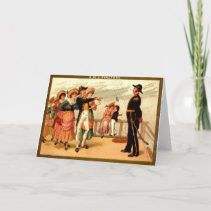 H.M.S. Pinafore Card