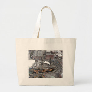H.M.S. Victory Large Tote Bag