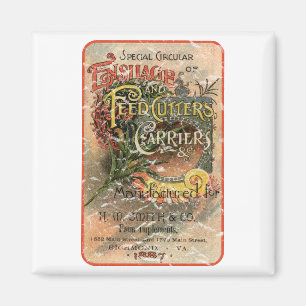 H.M. Smith & Co.-1887 - distressed Magnet