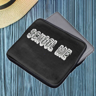 H. Metal Translucent-Wht Laptop Sleeve