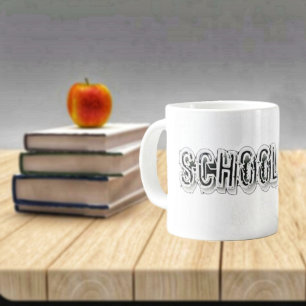 H. Metal Translucent-Wht  Large Coffee Mug