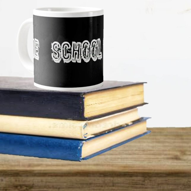 H. Metal Translucent-Wht Large Coffee Mug (Pack up your favorite mug, in time for college, this year!)