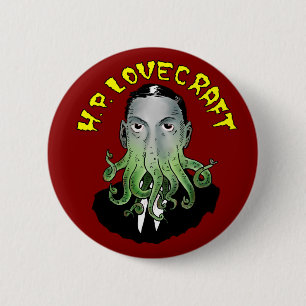 H. P. Lovecraft Button