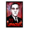 H.P. Lovecraft portrait (red)
