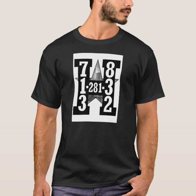 H town area codes T-Shirt (Front)