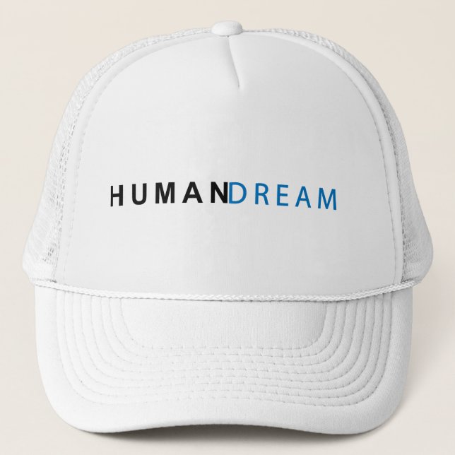 H U M A ND R E A M Logo Trucker Hat (Front)