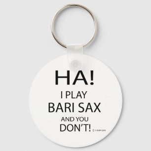 Ha Bari Sax Key Ring