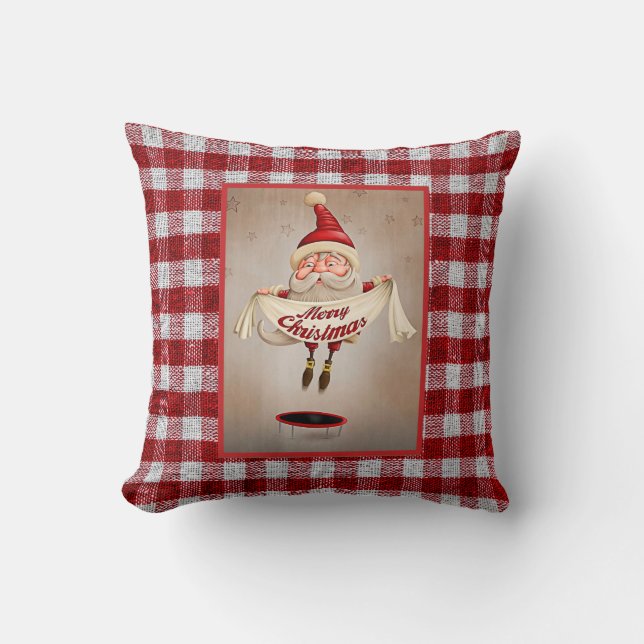 Ha Ha Merry Christmas Cushion (Front)