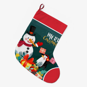 Ha Ha Merry Christmas Large Christmas Stocking