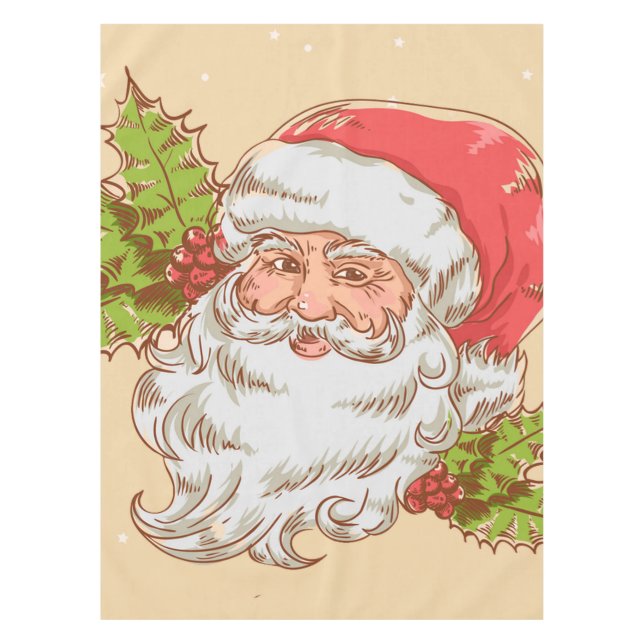 Ha Ha Merry Christmas Tablecloth (Front)