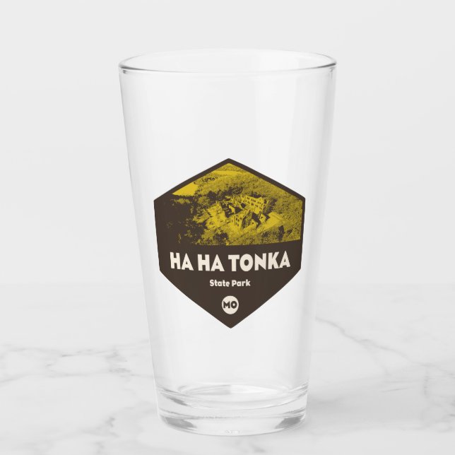 Ha Ha Tonka State Park Missouri Glass (Front)