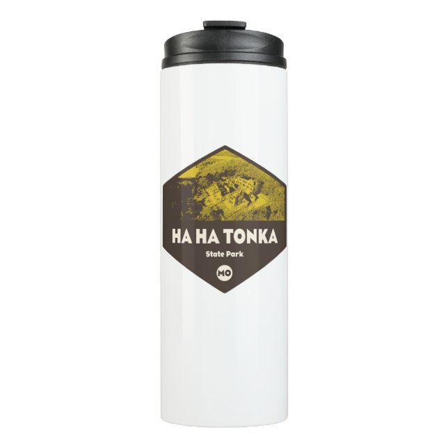 Ha Ha Tonka State Park Missouri Thermal Tumbler (Front)