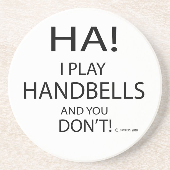 Ha Handbells Coaster (Front)