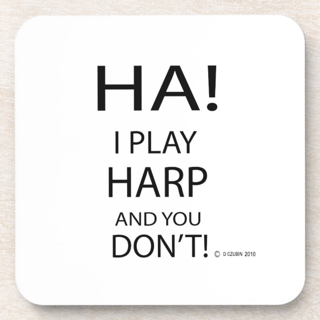 Ha Harp Coaster (Front)