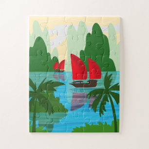 Ha Long Bay Vietnam Jigsaw Puzzle