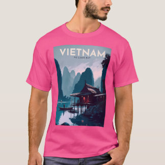 Ha Long Bay Vietnam Poster T-Shirt