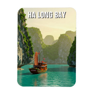 Ha Long Bay Vietnam Travel Magnet
