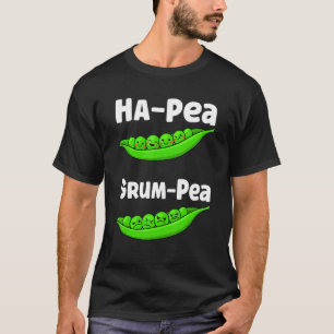 Ha-Pea Grum-Pea Funny Cute Peas Vegetable Veggies  T-Shirt