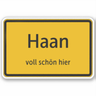 Haan Sticker Autosticker