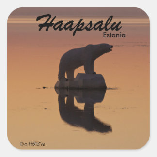 Haapsalu, Estonia Square Sticker