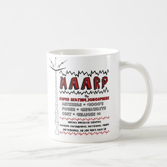 HAARP super heating the ionosphere Coffee Mug (Right)