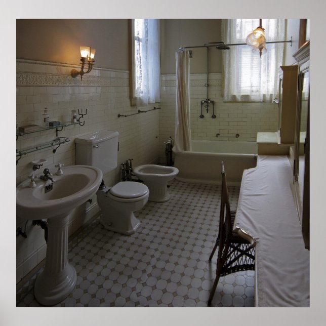 Haas Lilienthal Victorian Bath - San Francisco Poster (Front)