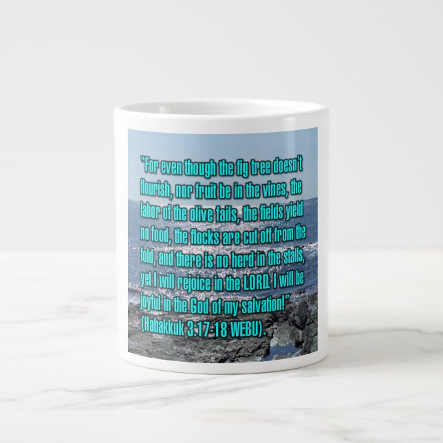 Habakkuk 3:17-18 WEBU Mug (Front)