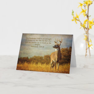 Habakkuk 3:18 Inspirational Card