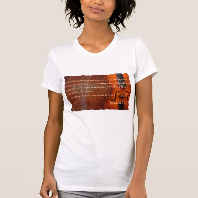 Habakkuk 3:19 T-Shirt (Front)
